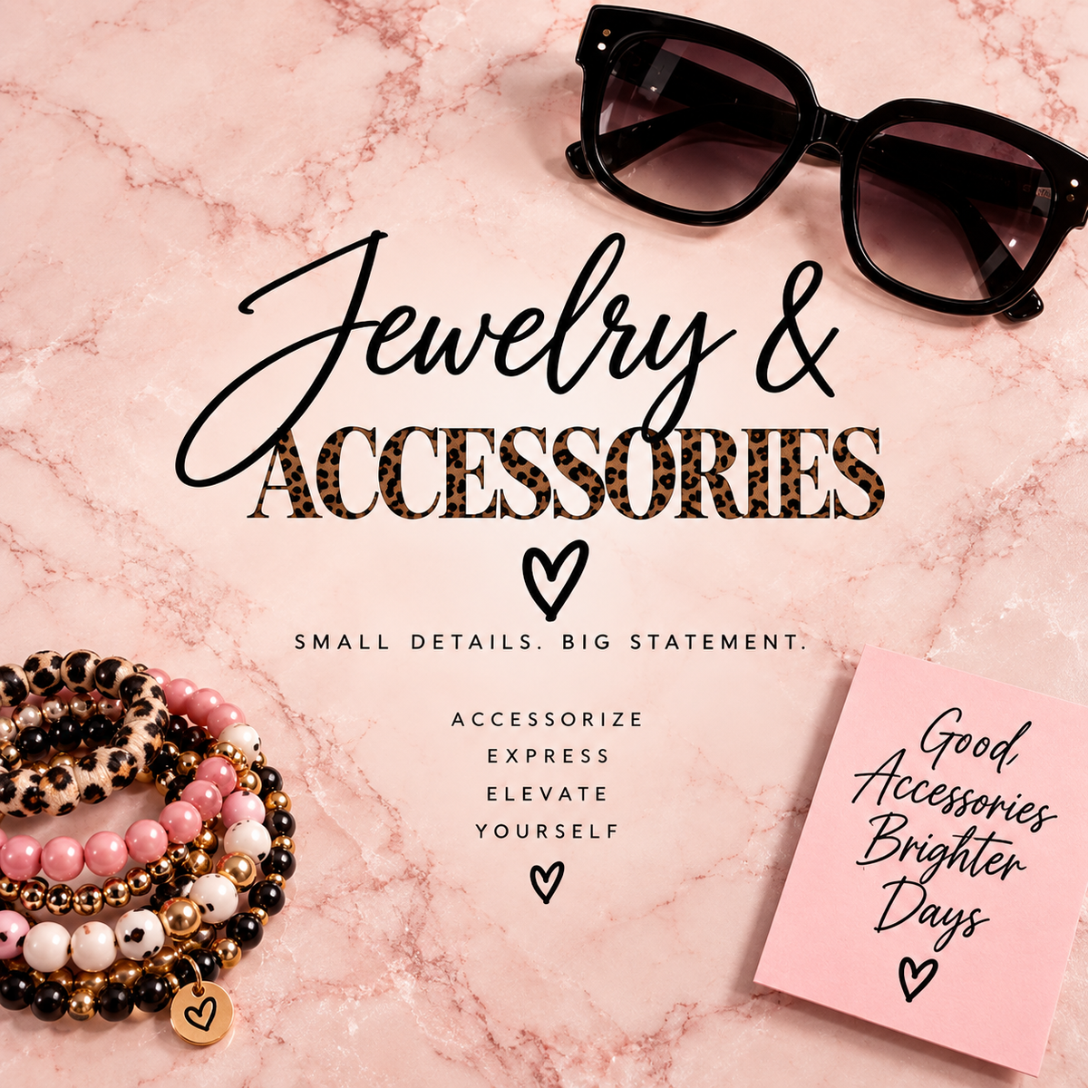 Beautifully Spotted Jewelry & Accessories