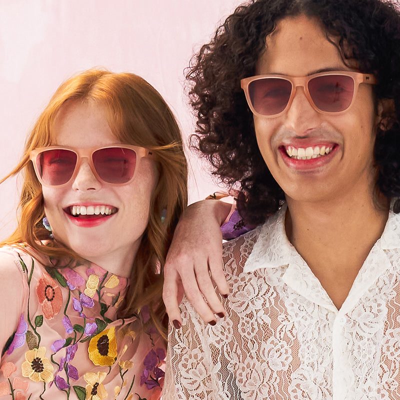 Blush & Unbothered Polarized Sunglasses