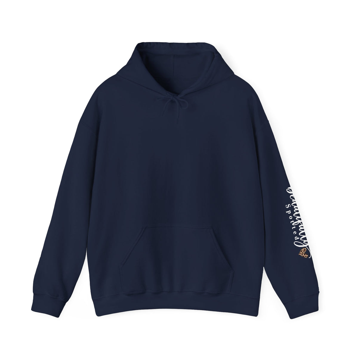 Beautifully Spotted Signature Sleeve Hoodie – Unisex Heavy Blend