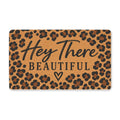 Hey There Beautiful Leopard Doormat | Spotted at Home