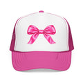 Pink Satin Bow Trucker Hat | Spotted: The Teen Edit