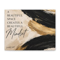 Beautiful Mindset Abstract Canvas | Spotted at Home