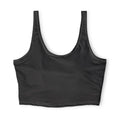 Minimal Black Sports Bra — 'beautélle' Printed Active Crop Top