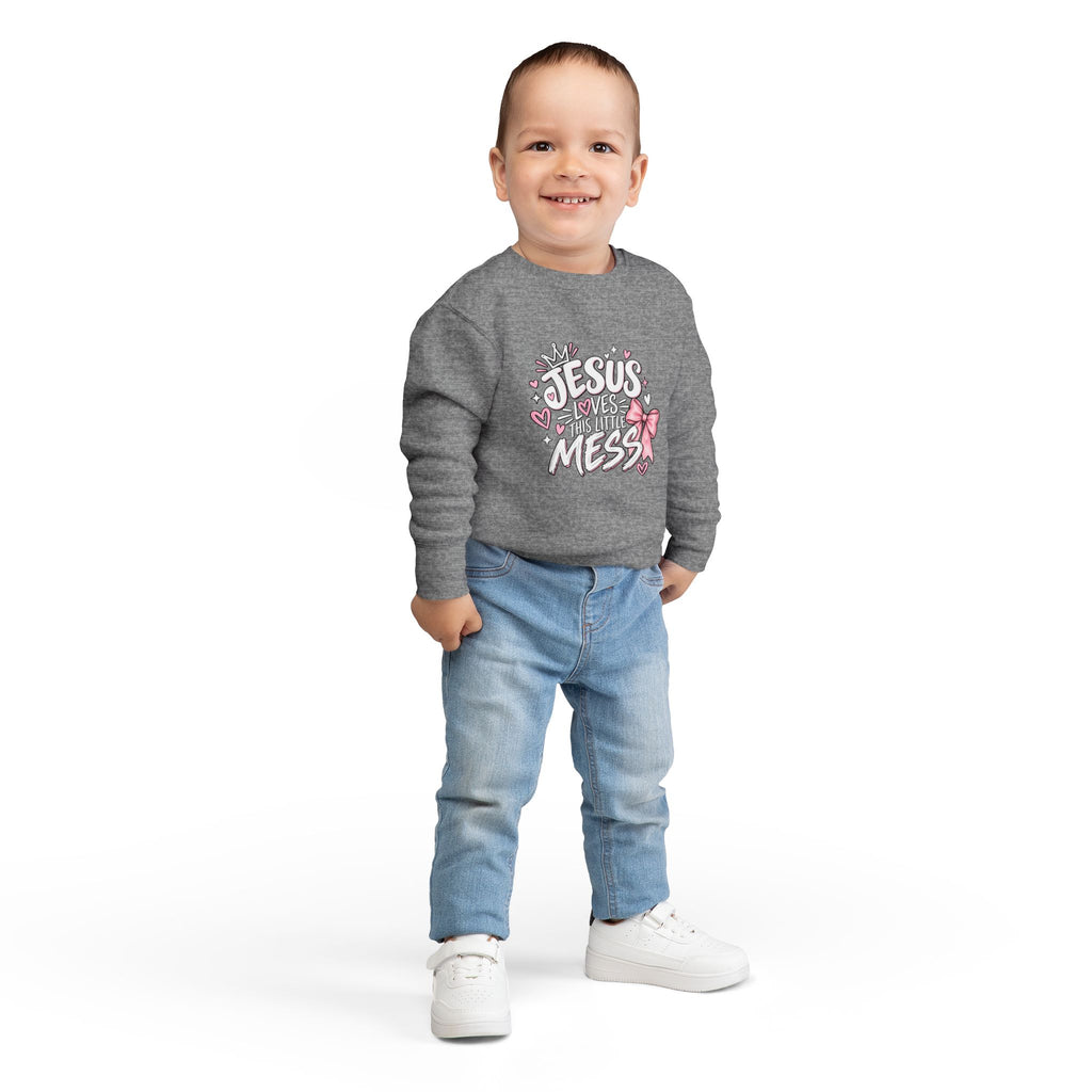 Child of God Toddler Sweatshirt - Christian Faith Kids Crewneck