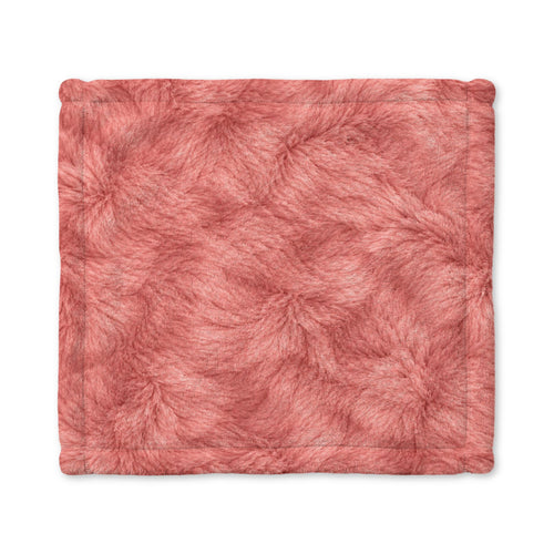 Beautifully Spotted Blessings – Blush Bow & Leopard Baby Lovey Blanket