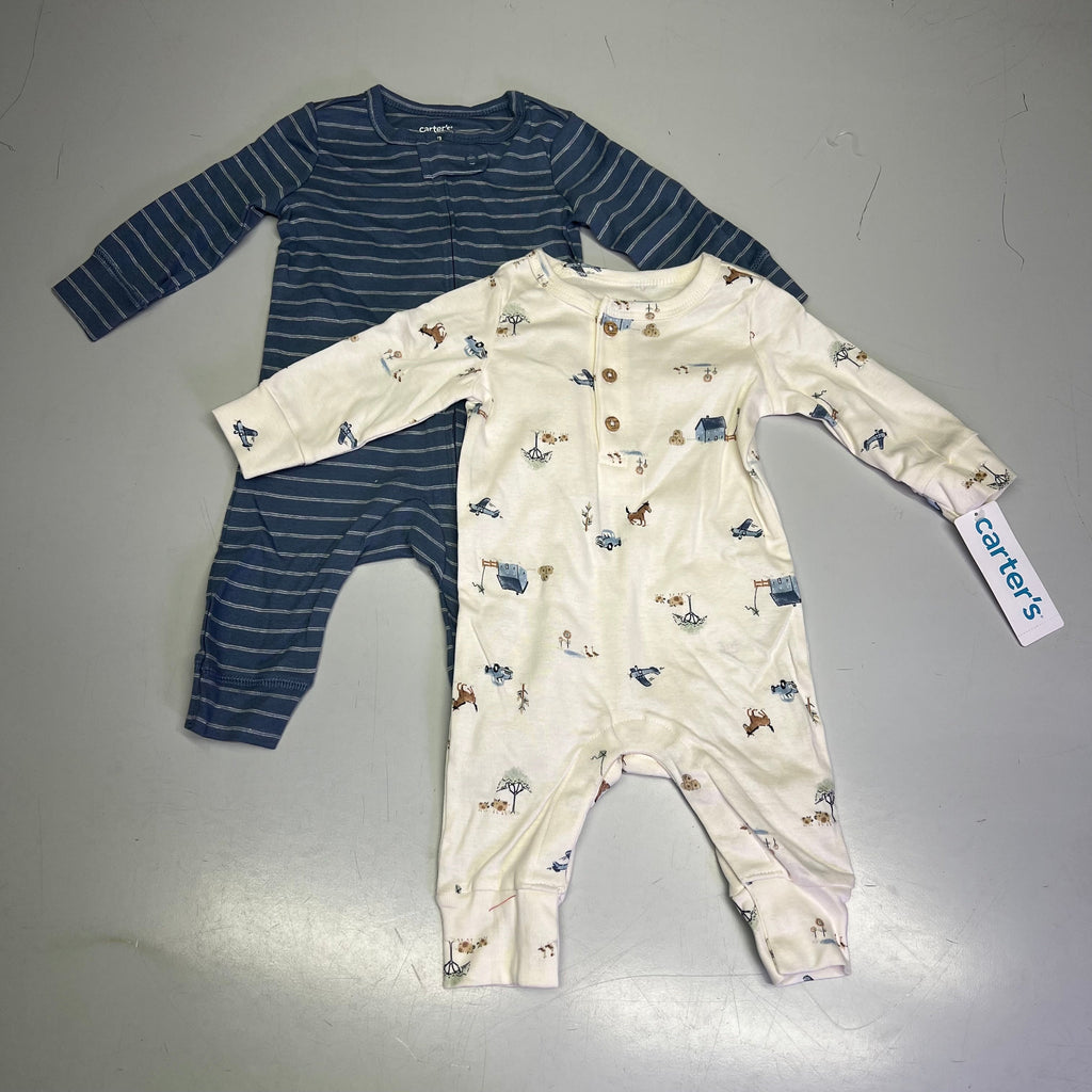 Little Farmhouse Baby Boy Bodysuit 2-Pack