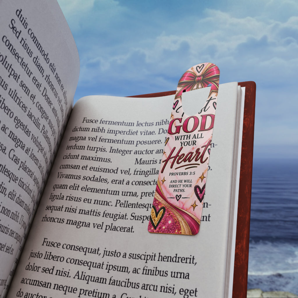 Trust God With All Your Heart Proverbs 3:5 Bookmark