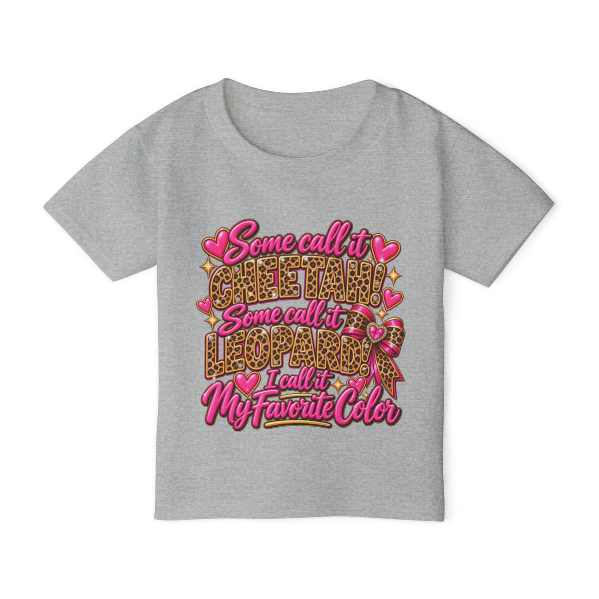 My Favorite Color Leopard Toddler Tee