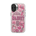 Majesty Pink Glam Phone Case — Magnetic Impact-Resistant Phone Case