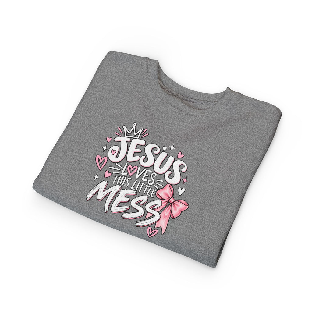 Child of God Toddler Sweatshirt - Christian Faith Kids Crewneck