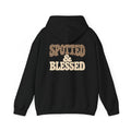 Spotted & Blessed Retro Cheetah Graphic Hoodie