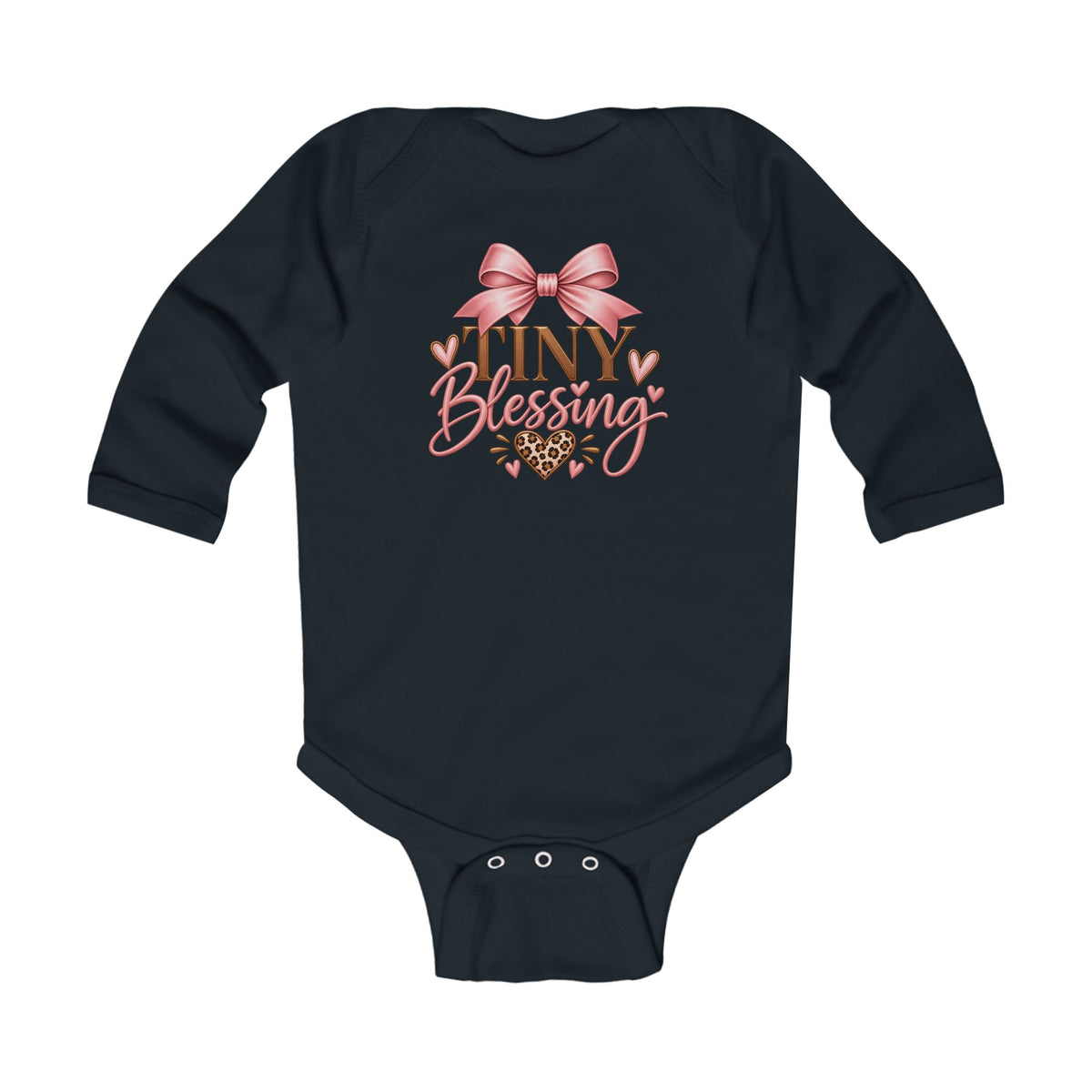 Tiny Blessing Infant Long Sleeve Bodysuit – Beautifully Spotted Blessings