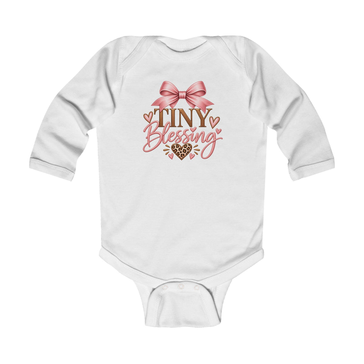 Tiny Blessing Infant Long Sleeve Bodysuit – Beautifully Spotted Blessings