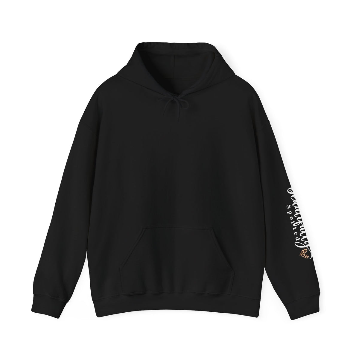 Beautifully Spotted Signature Sleeve Hoodie – Unisex Heavy Blend