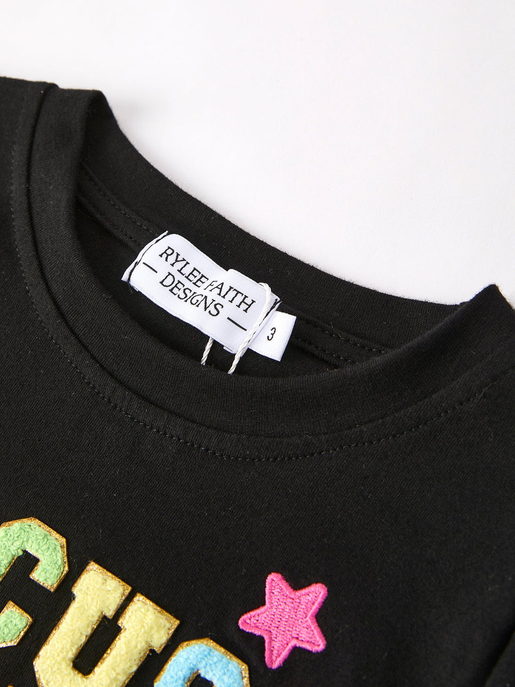 Hocus Pocus Halloween Black Top & Pink Bell Bottom Set – Girls