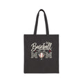 Tote Bag — "Baseball Mom" Canvas Tote, Cute Sports Mom Gift