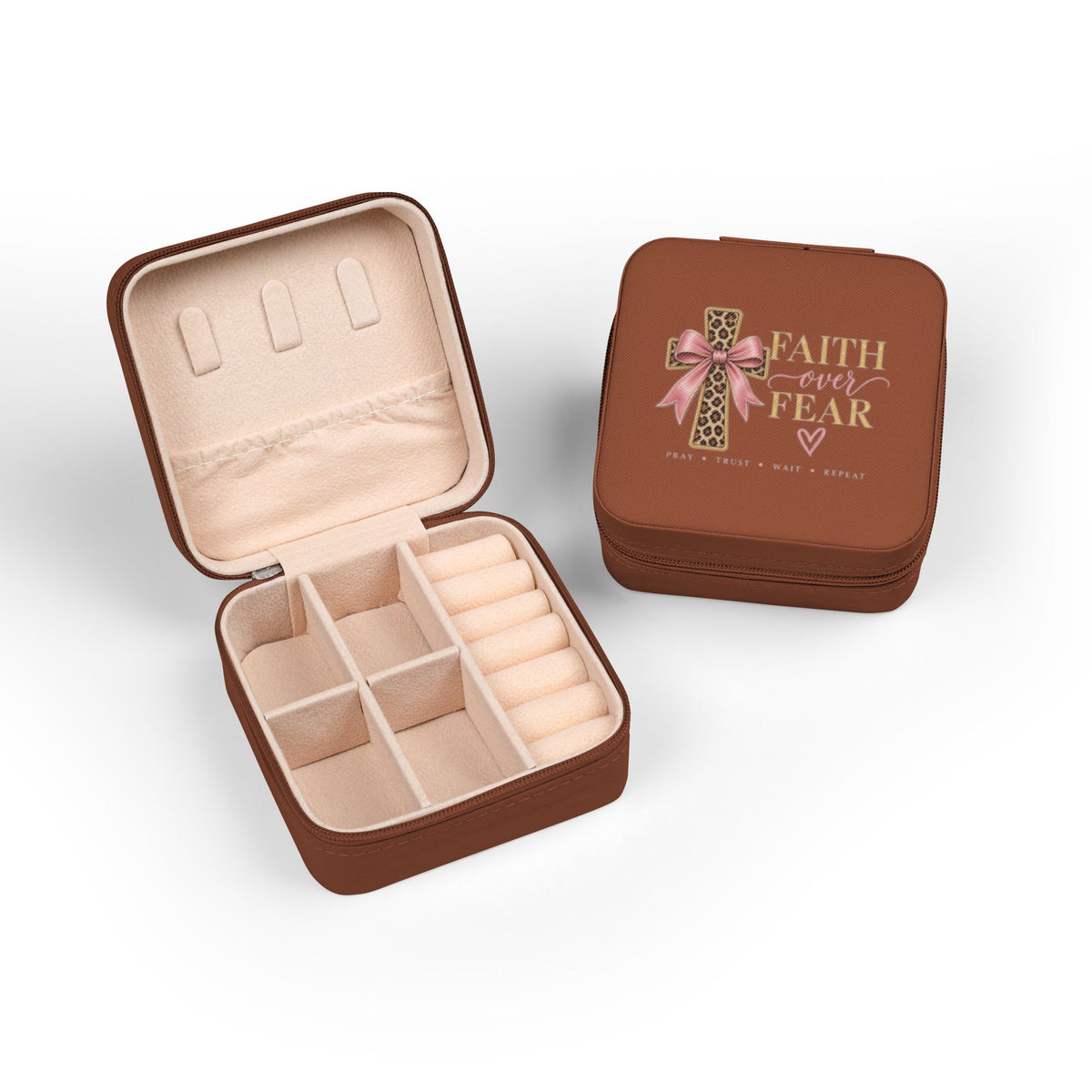 Faith Over Fear Jewelry Box