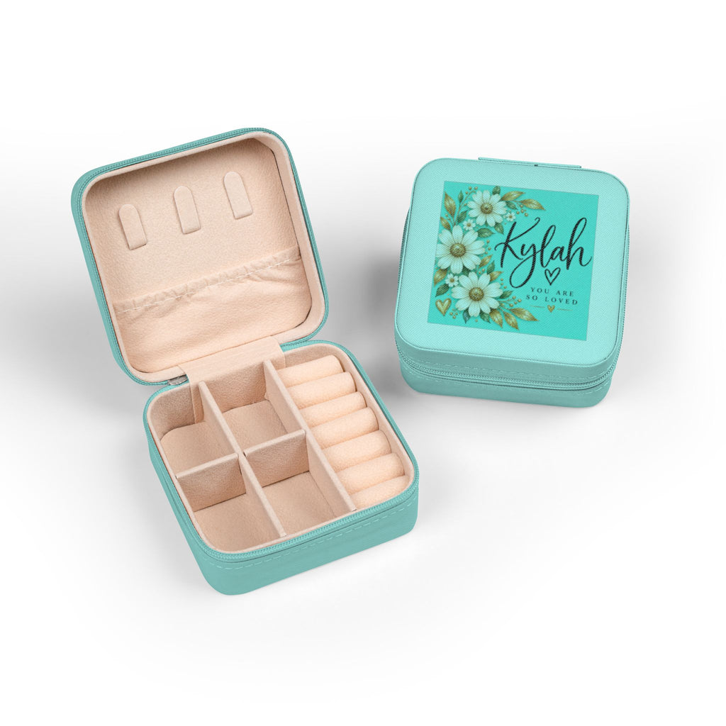 Personalized Beautifully Spotted Jewelry Box | Custom Name