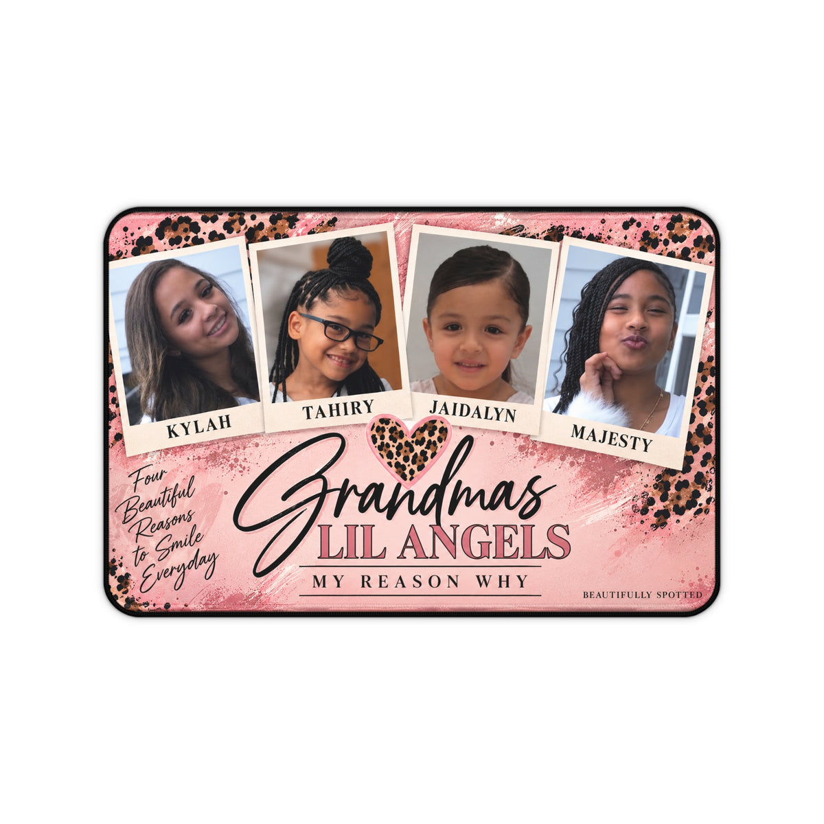 Personalized “My Reason Why” Photo Mouse Pad