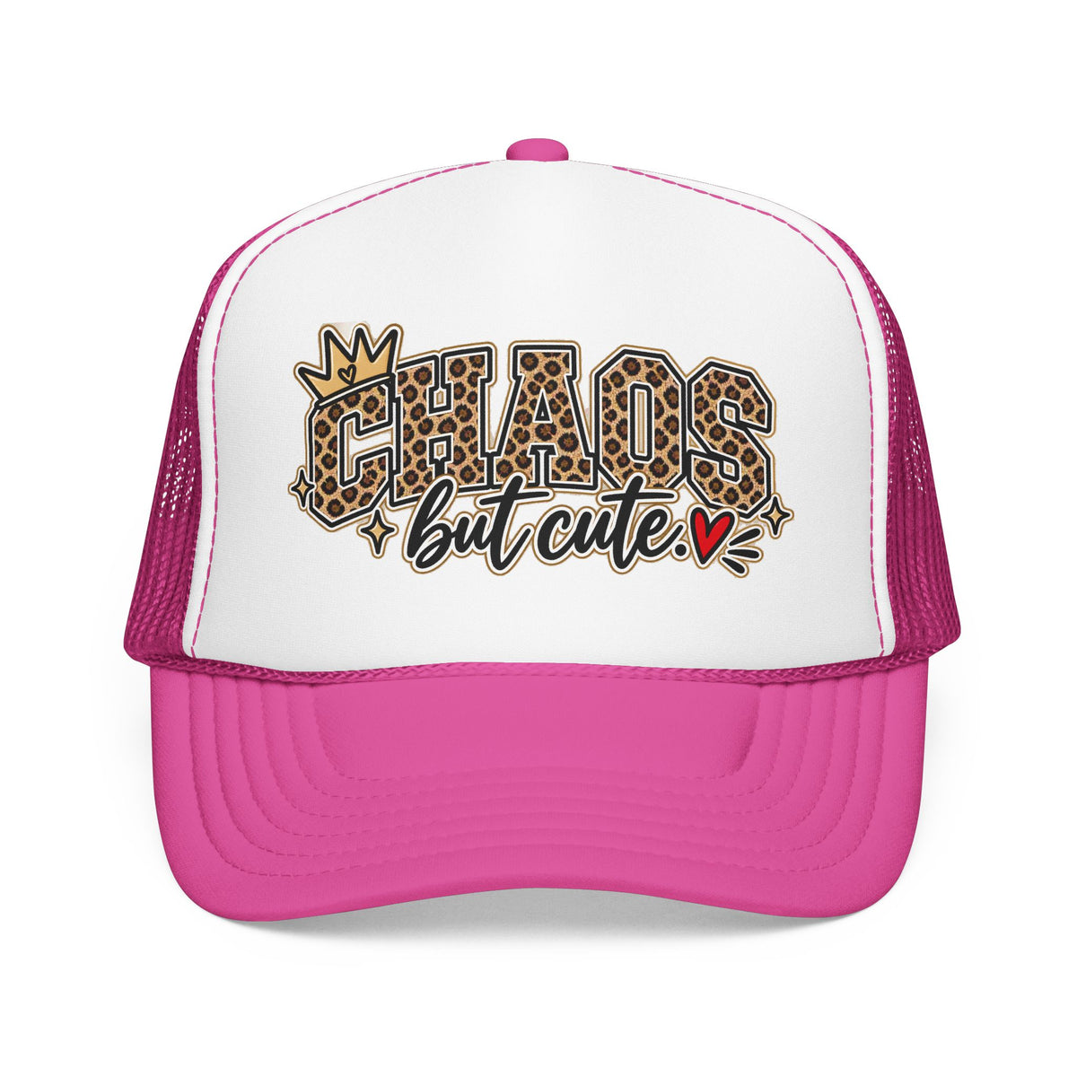 CHAOS, BUT CUTE. Leopard Trucker Hat | Spotted: The Teen Edit