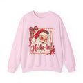 Vintage Santa Ho Ho Ho Christmas Crewneck Sweatshirt | Cute Holiday Pullover