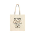My Next Chapter Canvas Tote Bag – Beautifully Spotted 👜