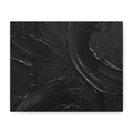 Midnight Mood Black Abstract Canvas | Spotted at Home