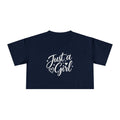 Just a Girl Crop Tee