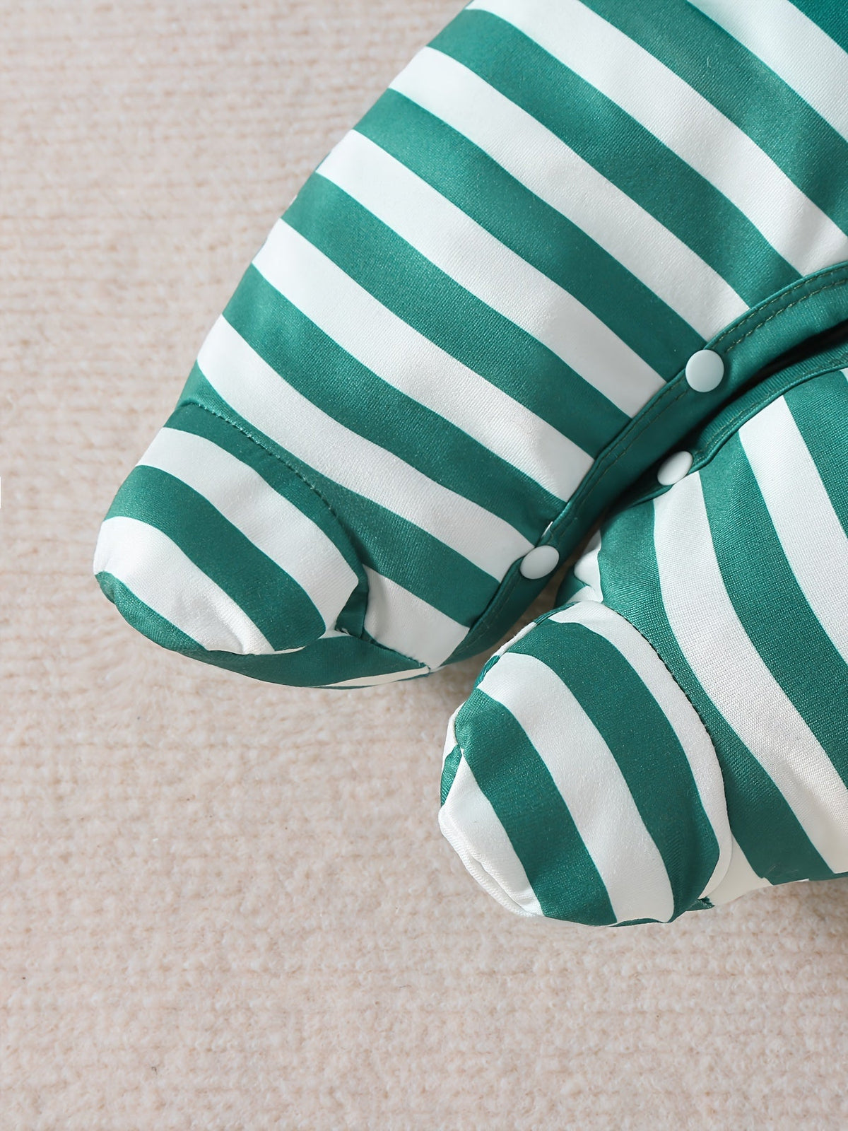 Little Dino 3-Piece Green Baby Boy Onesie Set