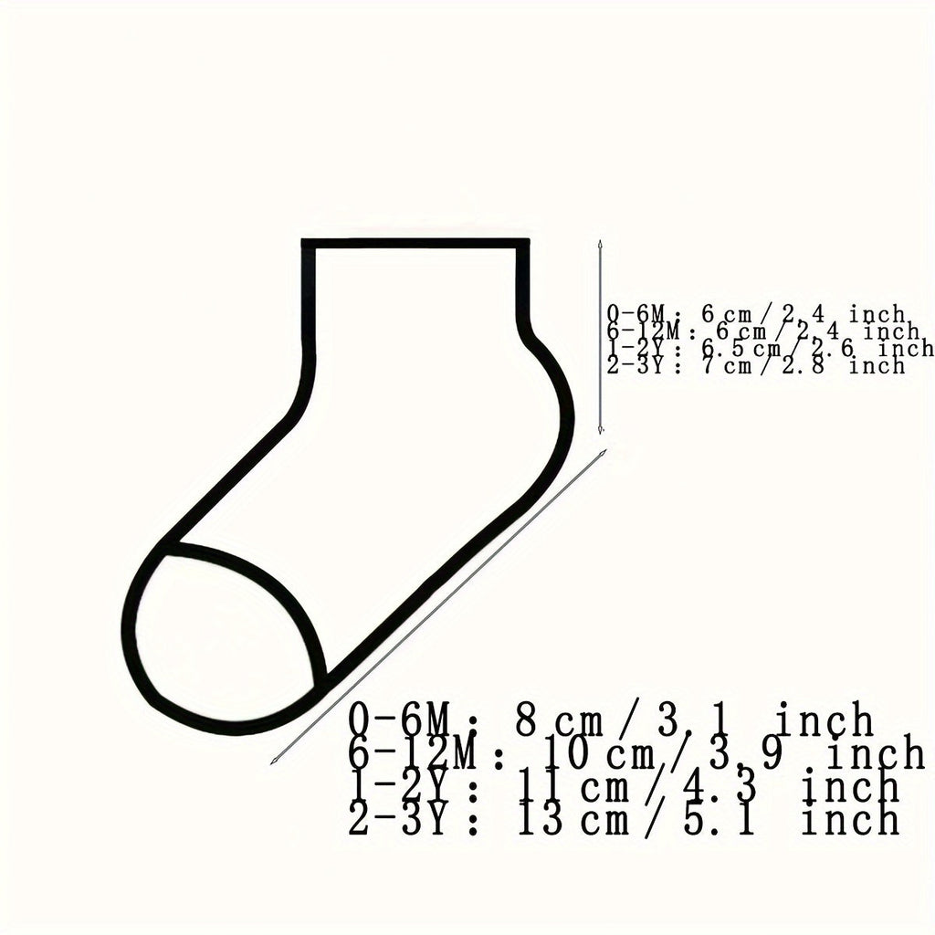 6-Pair Kids Casual Crew Socks – Colorful Stripe Sneaker Design