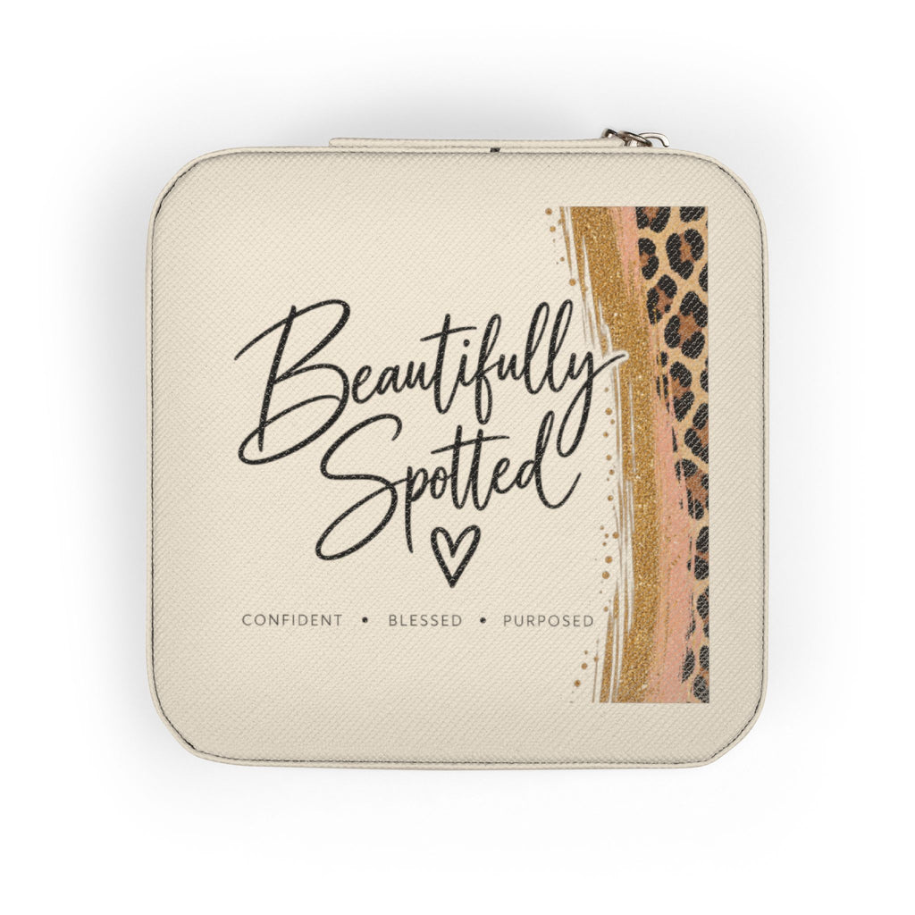 Beautifully Spotted Jewelry Box – Confident, Blessed & Purposed