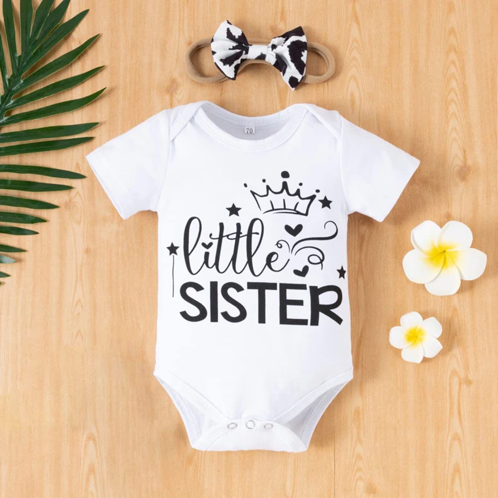 Little Sister Leopard Bow 3-Piece Outfit Set