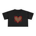 Wild Heart Cheetah Crop Tee