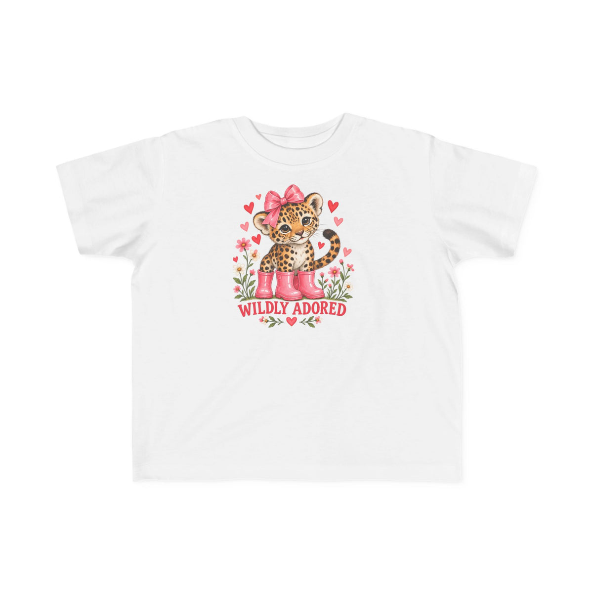 Wildly Adored Toddler Leopard Tee