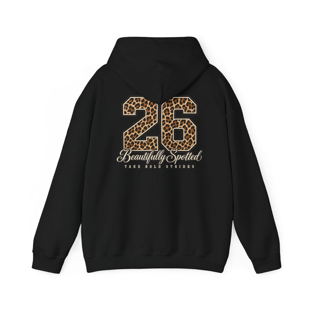 Beautifully Spotted 26 Take Bold Strides Hoodie