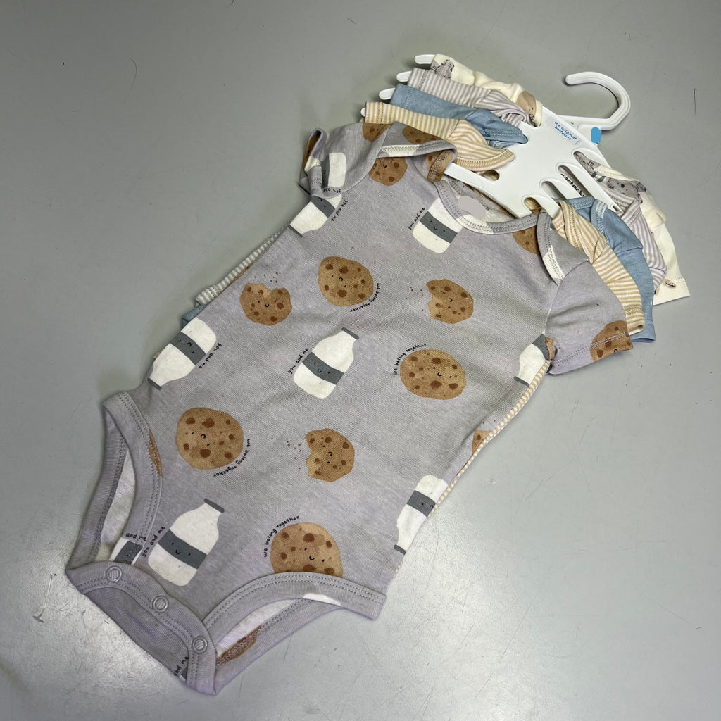 Little Explorer 5-Piece Baby Boy Bodysuit Set