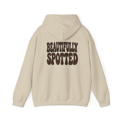 Beautifully Spotted Retro Cheetah Graphic Hoodie