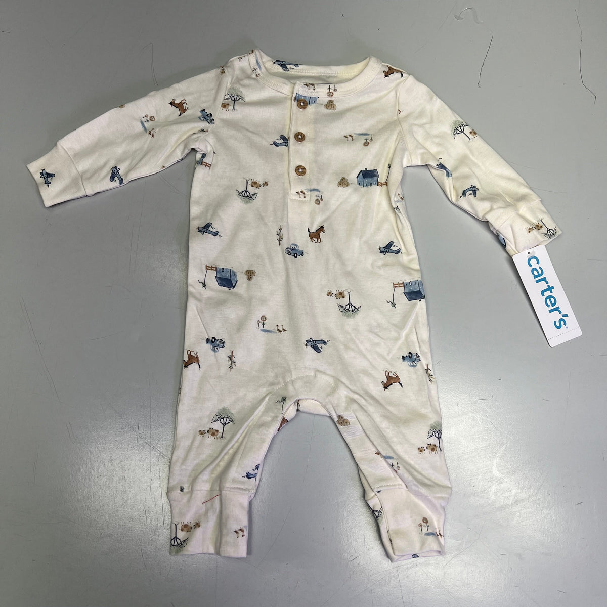 Little Farmhouse Baby Boy Bodysuit 2-Pack