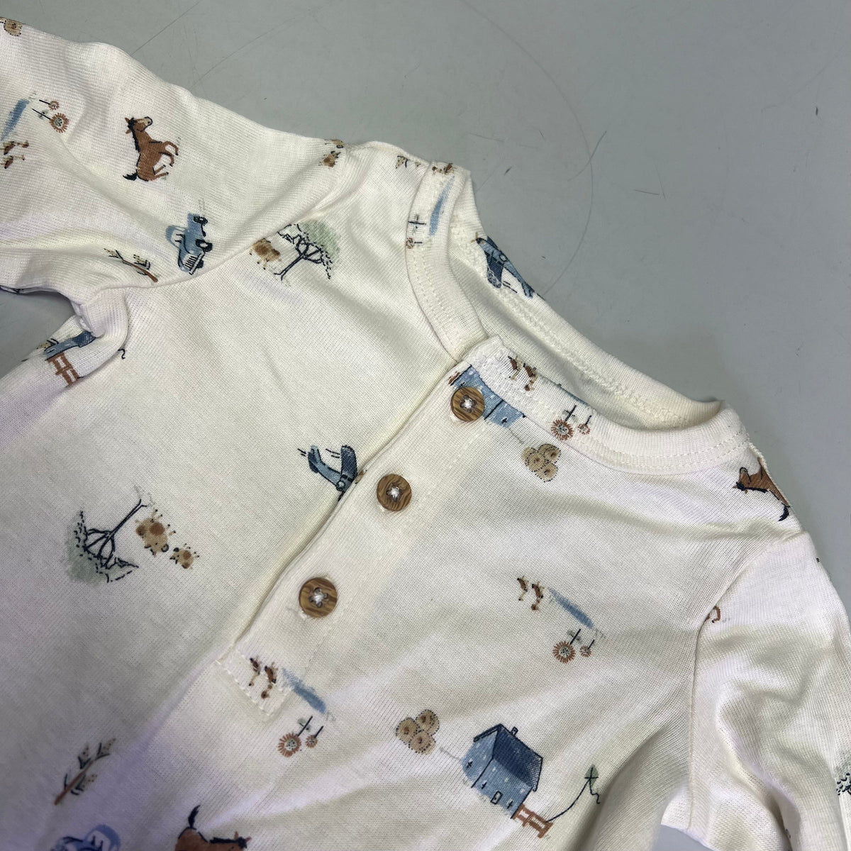 Little Farmhouse Baby Boy Bodysuit 2-Pack