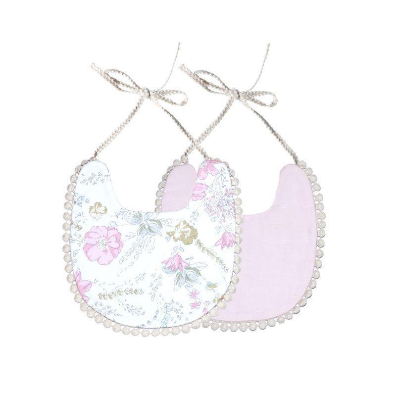 BBaby Tassel Bandana Bib | Boho Double-Sided Baby Bib