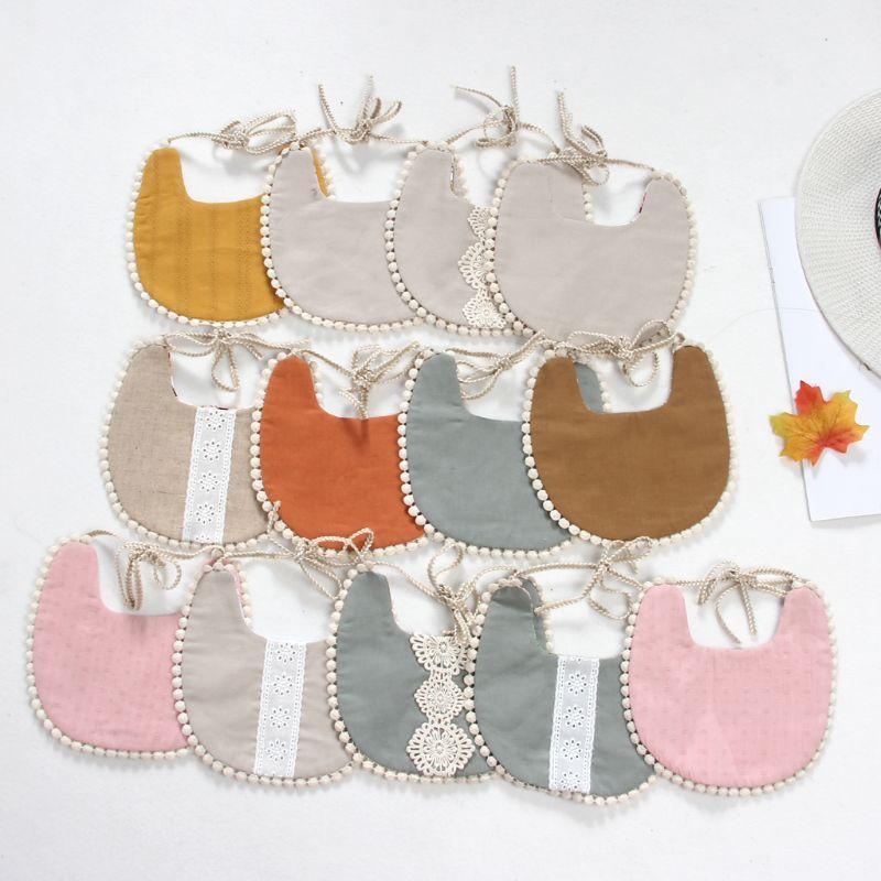BBaby Tassel Bandana Bib | Boho Double-Sided Baby Bib