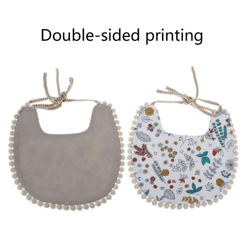 BBaby Tassel Bandana Bib | Boho Double-Sided Baby Bib