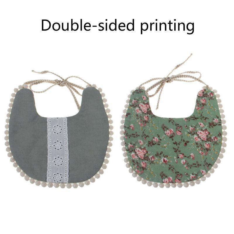 BBaby Tassel Bandana Bib | Boho Double-Sided Baby Bib