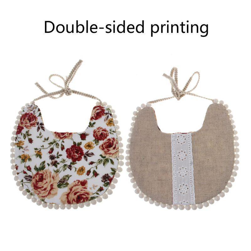 BBaby Tassel Bandana Bib | Boho Double-Sided Baby Bib