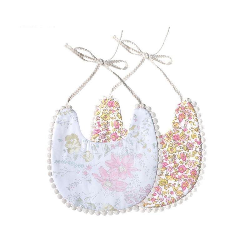 BBaby Tassel Bandana Bib | Boho Double-Sided Baby Bib