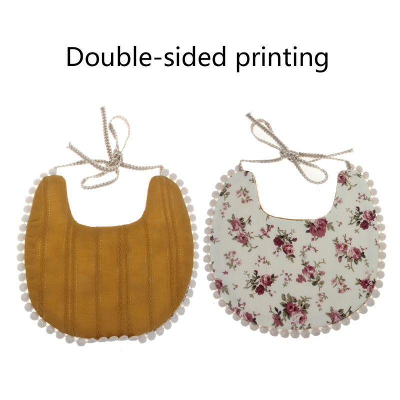 BBaby Tassel Bandana Bib | Boho Double-Sided Baby Bib