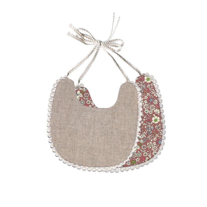 BBaby Tassel Bandana Bib | Boho Double-Sided Baby Bib
