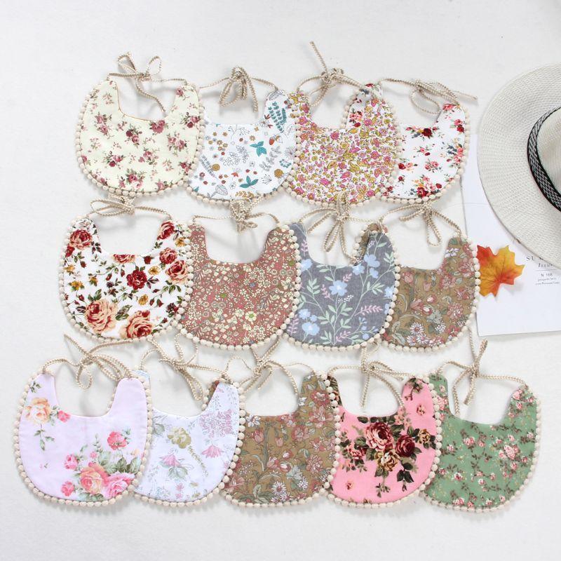 BBaby Tassel Bandana Bib | Boho Double-Sided Baby Bib