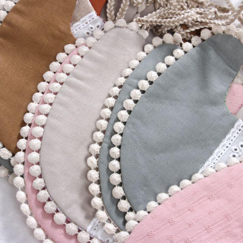 BBaby Tassel Bandana Bib | Boho Double-Sided Baby Bib
