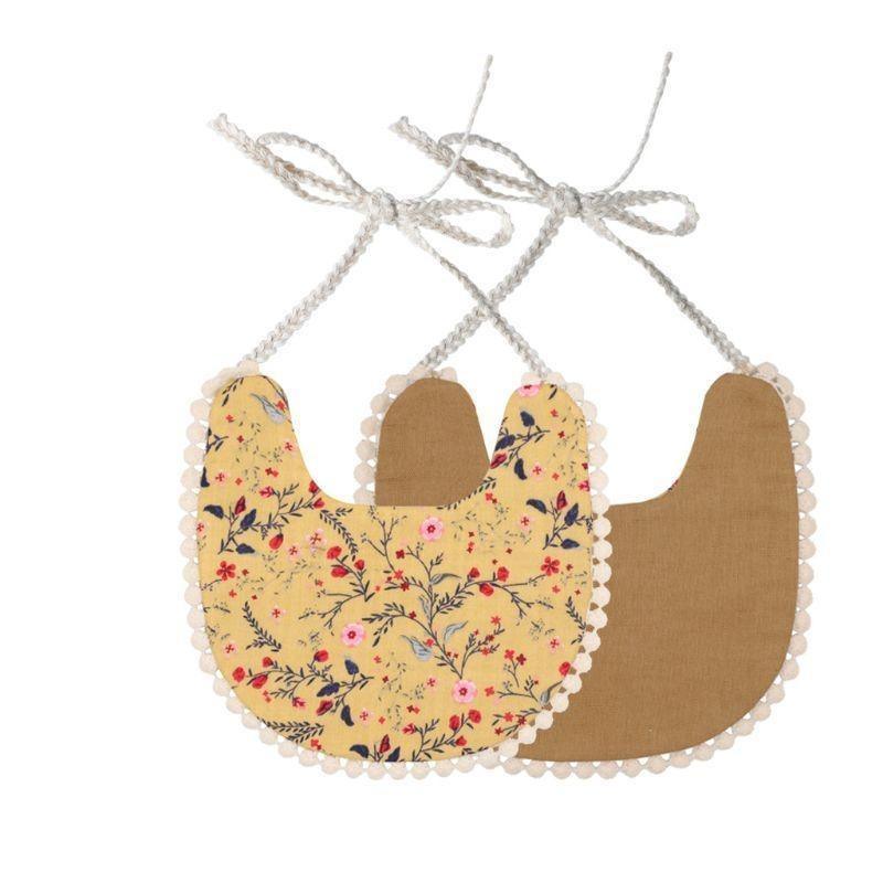 BBaby Tassel Bandana Bib | Boho Double-Sided Baby Bib
